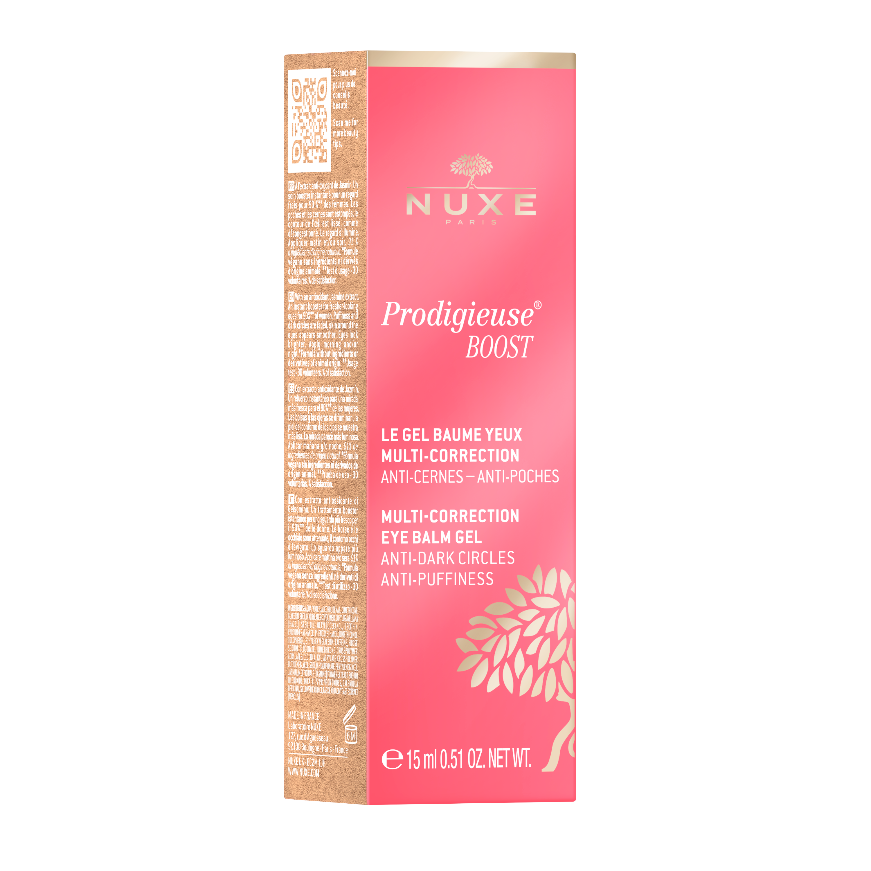 NUXE Prodigieuse Boost Gel-Balsam Auge